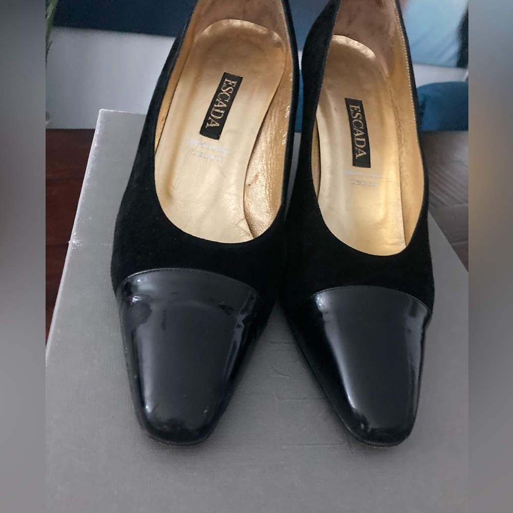 Escada black Pumps
